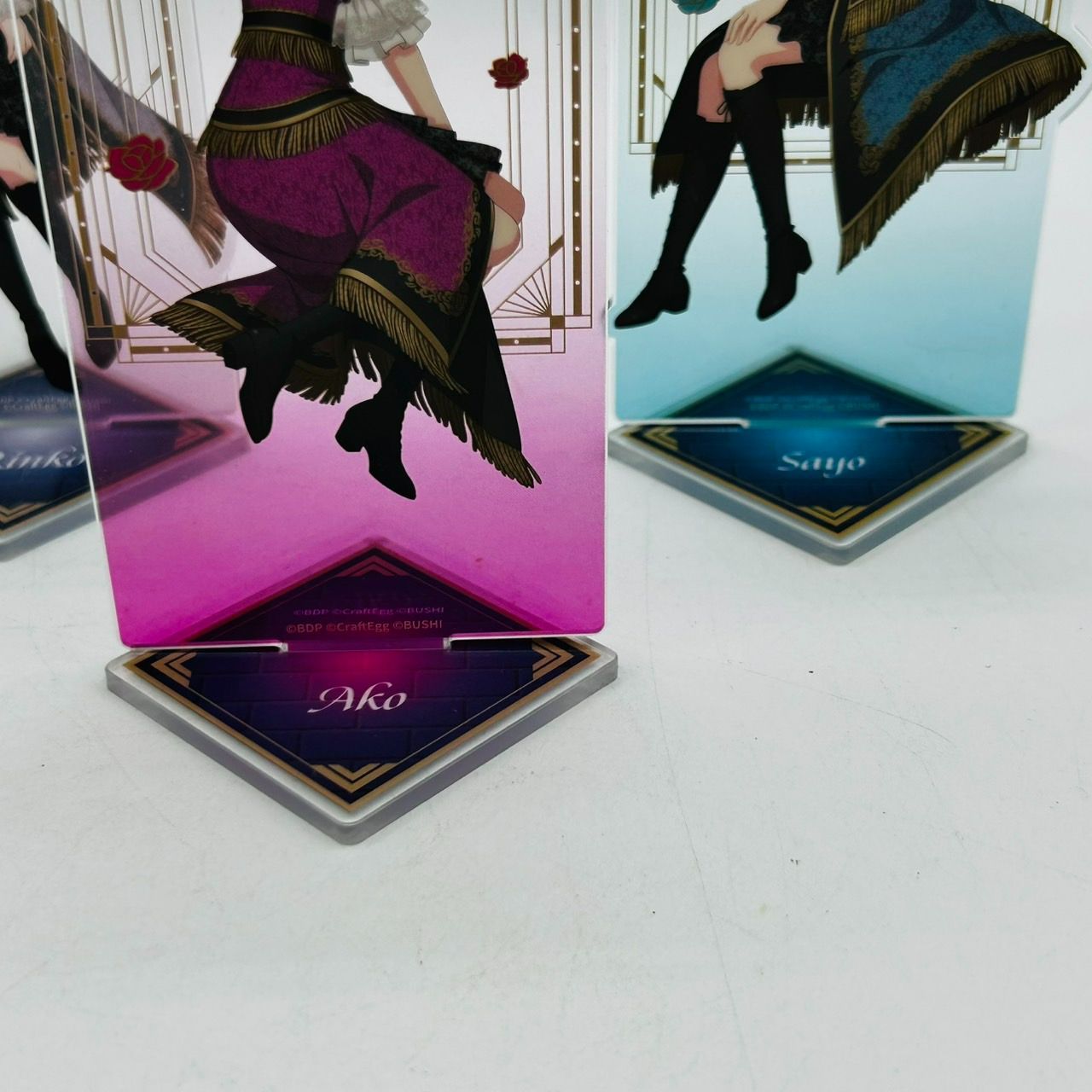バンドリ Roselia Farbe アクスタ グッズ 5人 まとめ セット