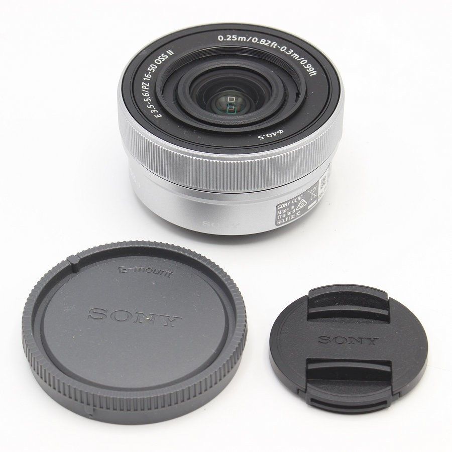 美品】SONY E PZ 16-50mm F3.5-5.6 OSS II SELP16502 ズーム