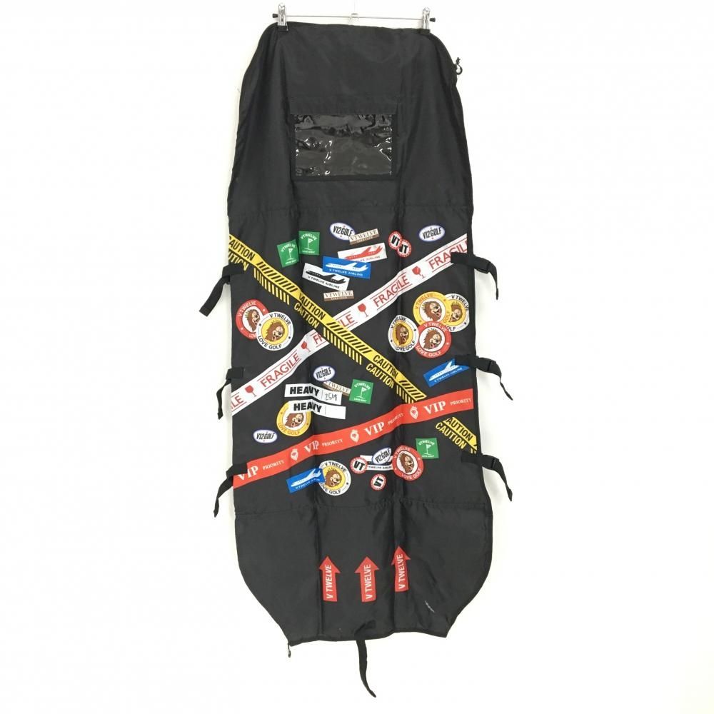 X991 Black & White ゴルフ クラブ ケース ゴルフ クラブケース 芯入り