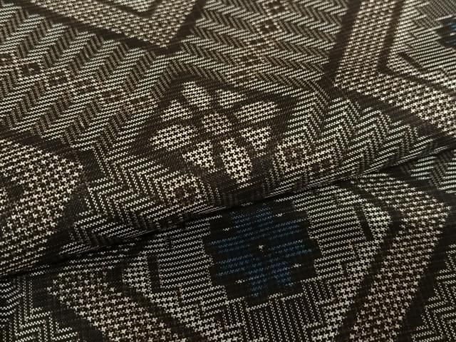 平和屋着物○本場大島紬 龍郷絣 花菱文 正絹 逸品 AAAU8162zg - メルカリ