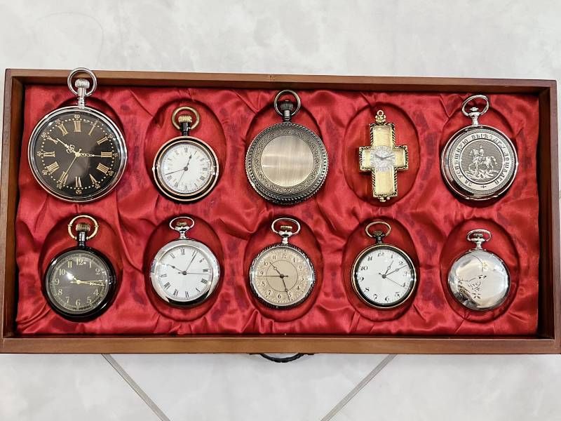 アシェット 甦る 古の時計 郷愁の懐中時計 木製ケース 懐中時計 40点 USTAUSTRALIA_COM_AU