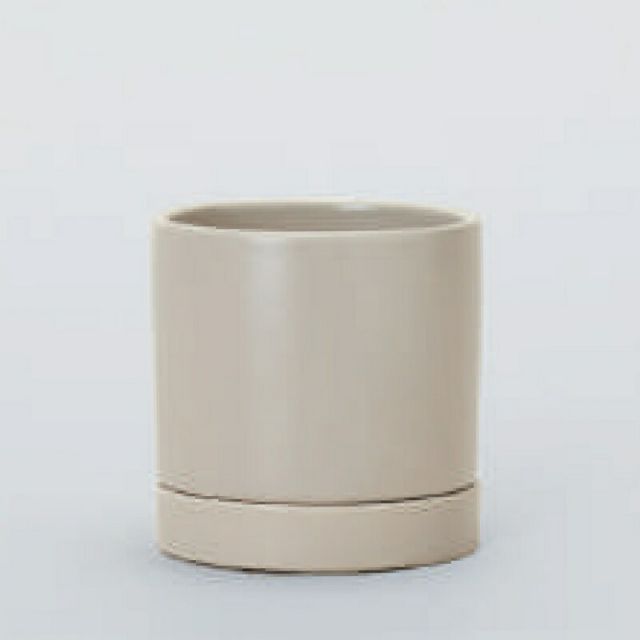 花 観葉植物用ポット オーセ 8 H Ceramic POT 8個入り 19020 底穴あり 受皿付き 代引き不可 ミニポット プランター FARM p77