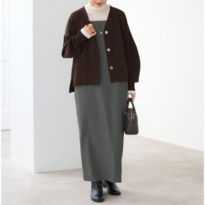 IENA イエナ ⑤ 24040900203040 Narrow キャミソールワンピース レディース グレー 36