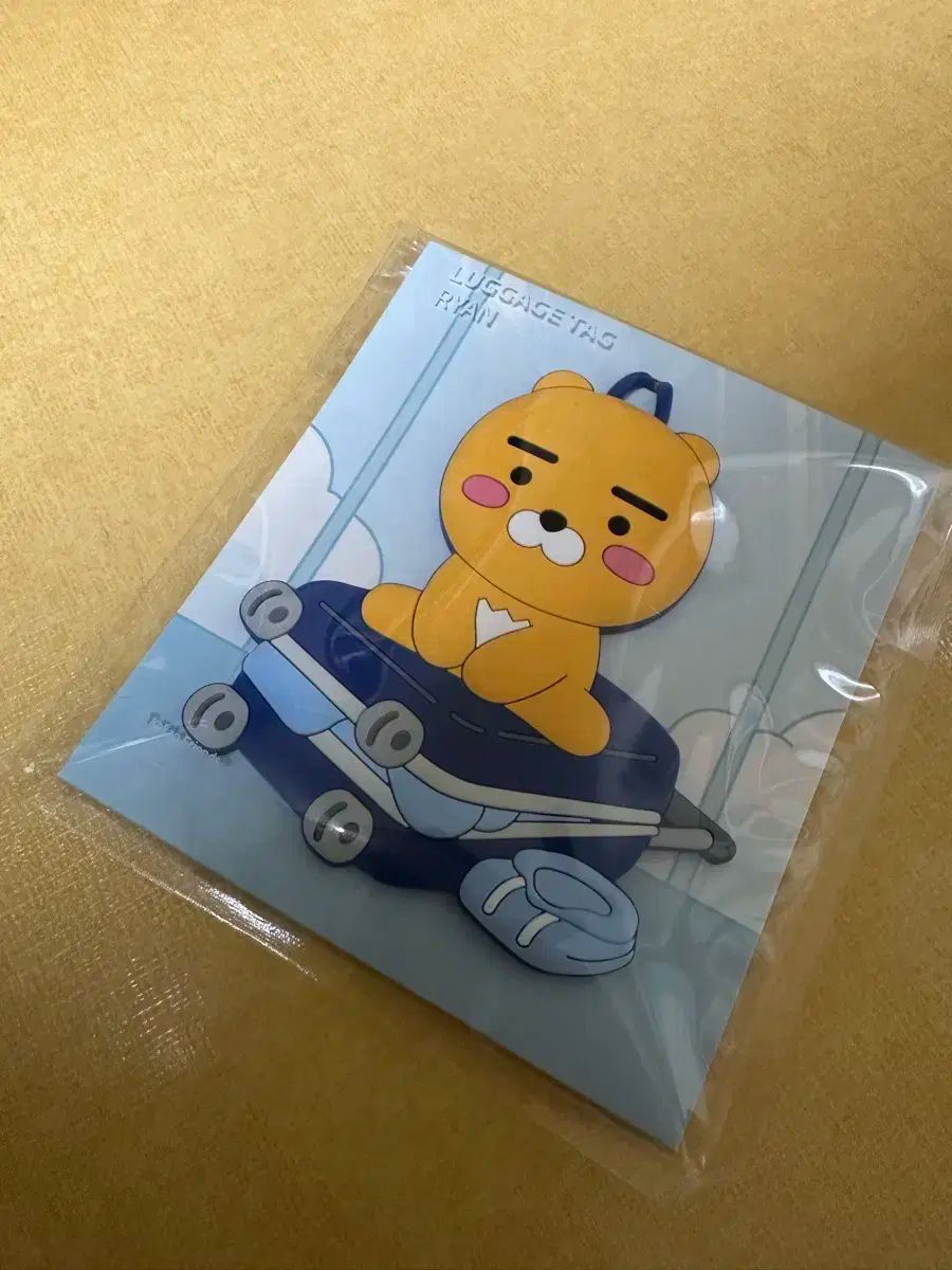 カカオフレンズ ラゲッジタグ ネームタグ ライアン