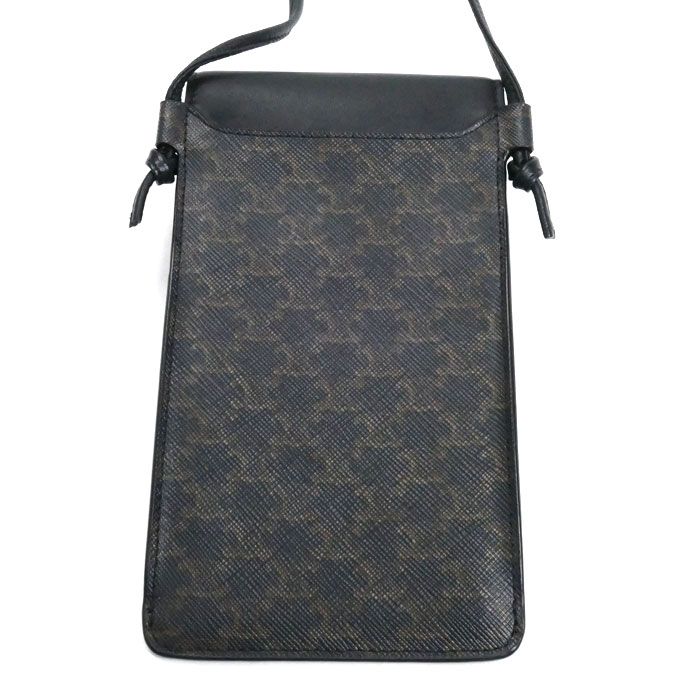 ポーチ ブラック（黒）系 CELINE Zipped(セリーヌ ジップド