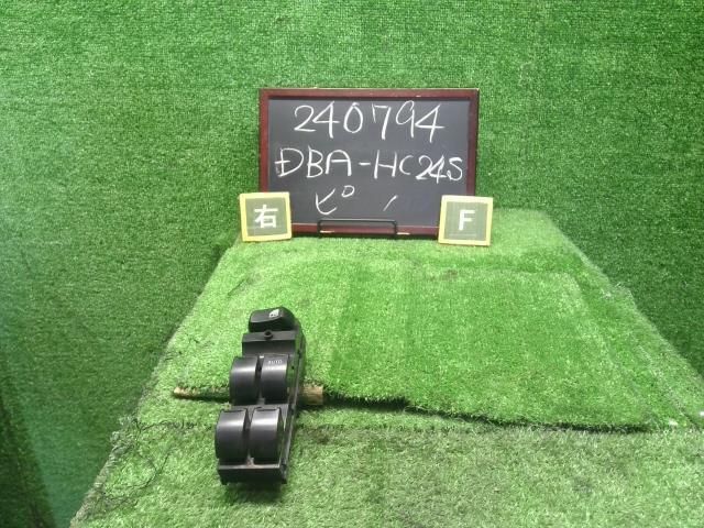 ピノ DBA-HC24S 右フロントドア用 右Fドア パワーウインドウスイッチ　PWスイッチ ALPS 72J00 25400-4A00F 自社品番240794