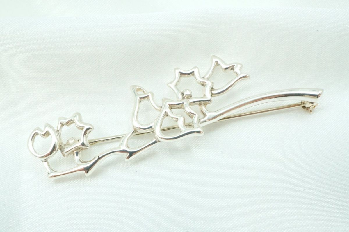 楽天市場】TIFFANY&Co. ティファニー フラワー ブローチ 花