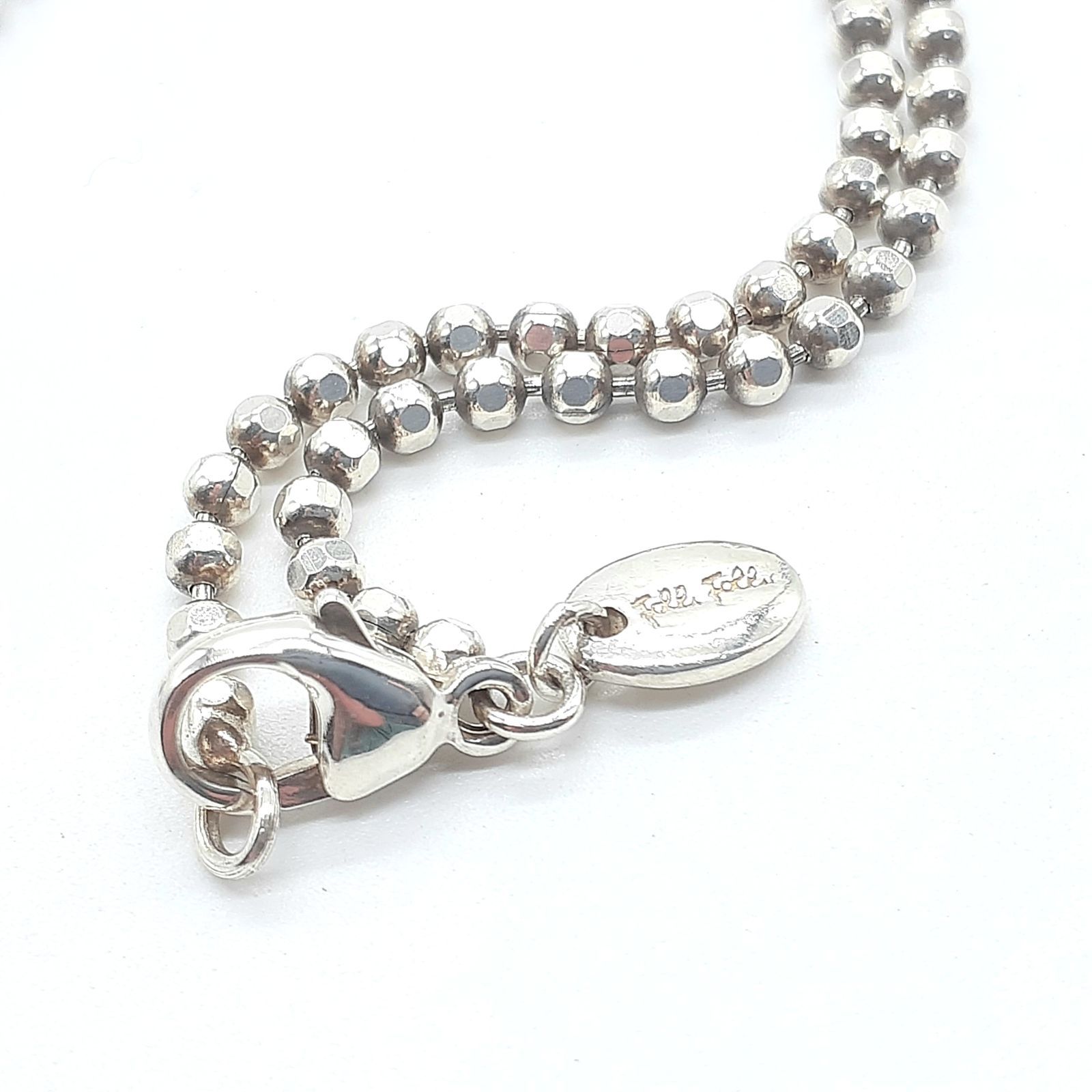 Folli Follie フォリフォリ ネックレス SILVER 925 シルバー ピンク 