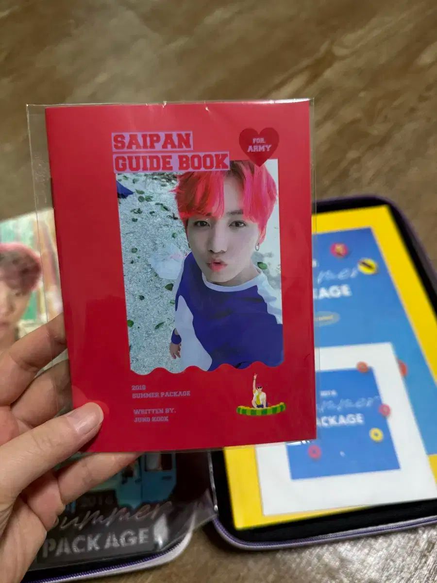 BTS 2018 さまパケ　ジン・ジョングクの冊子付き BTS(防弾少年団・バンタン) 2018 サマーパッケージ サマパケ