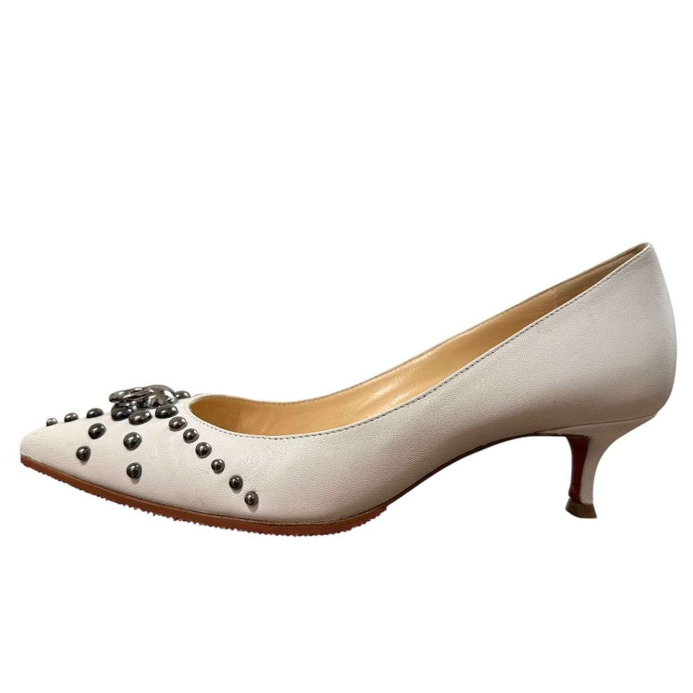 美品 Christian Louboutin クリスチャンルブタン レザー