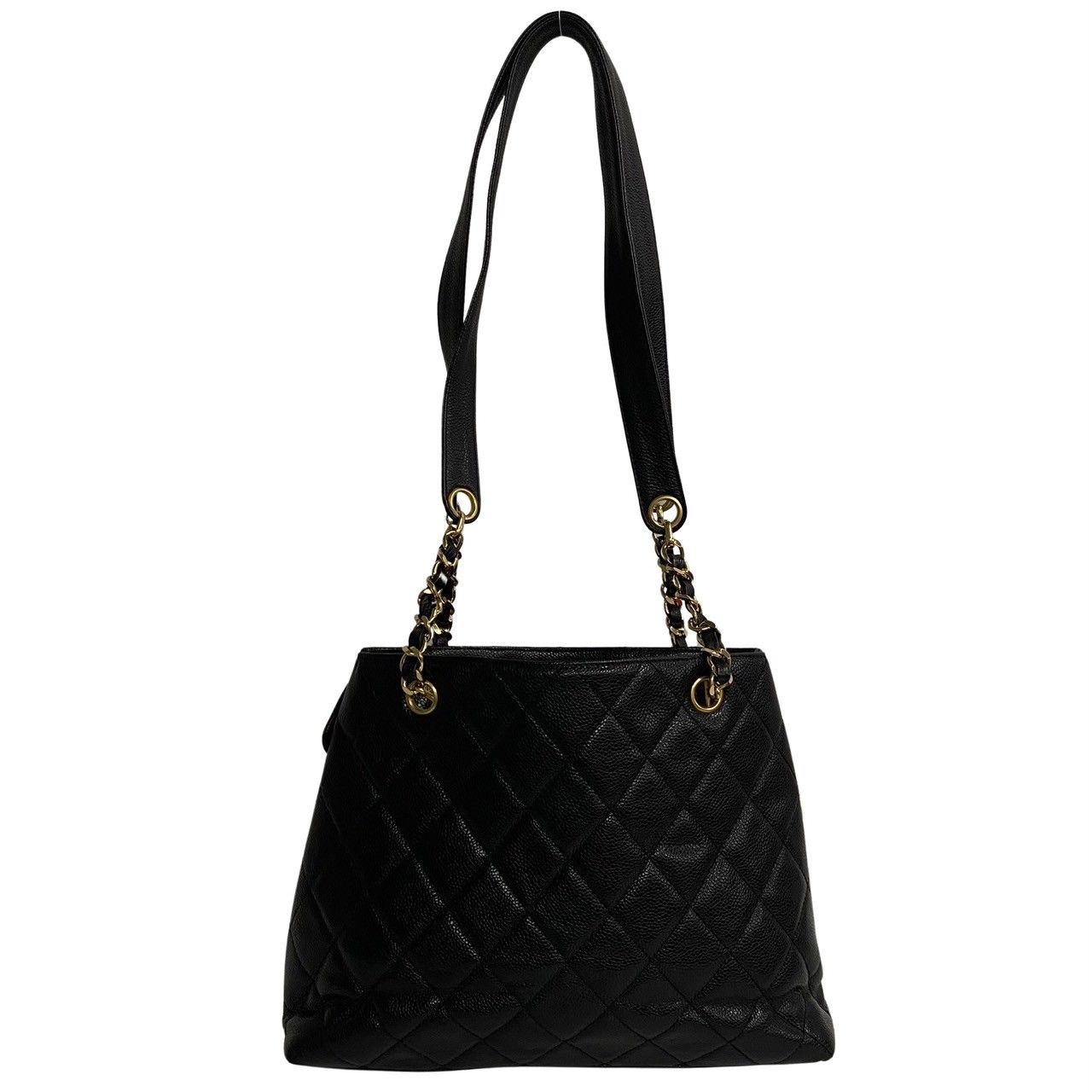 ⭐️極美品⭐️CHANEL キャビアスキンマトラッセ ハンドバッグ シール有 CHANEL 極 美品 シール有 5番台 シャネル マトラッセ ココマーク
