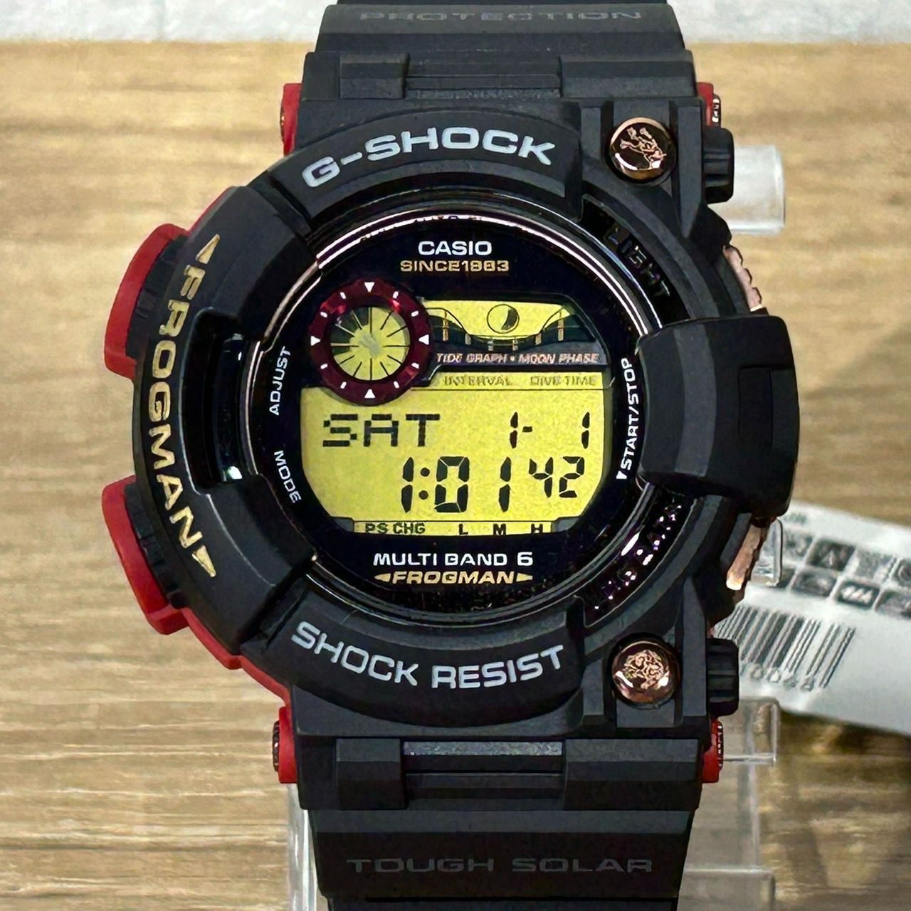 G-SHOCK フロッグマン 35th Anniversary GWF-1035F-1JR マグマ