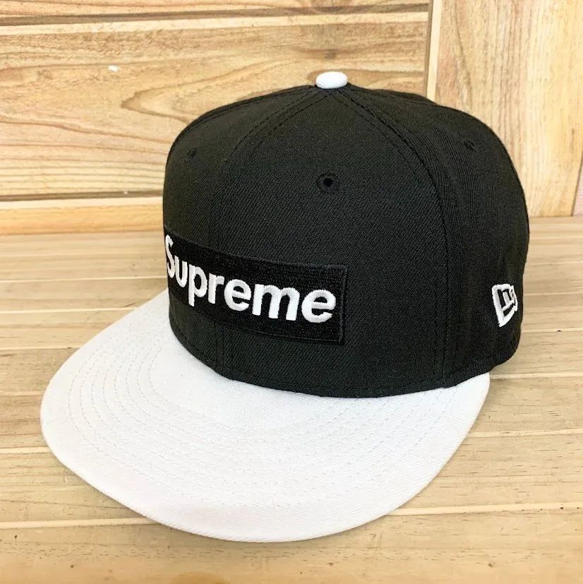 Supreme NEW ERA シュプリーム ニューエラ コラボ ブラック|ホワイト キャップ