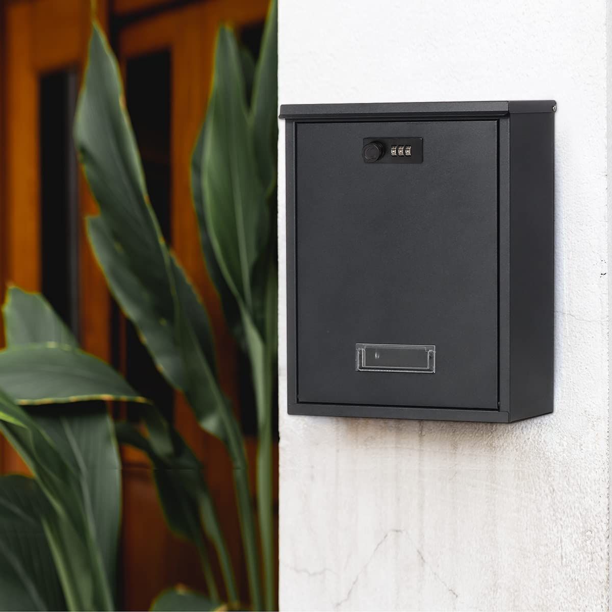 在庫処分 Lysmics 郵便ポスト メールボック 壁掛け ダイヤル式 A4サイズ対応 おしゃれ郵便受け 大容量 玄関 家庭用受け箱 02-ダイヤル WWW_KANDAIZUMI_COM