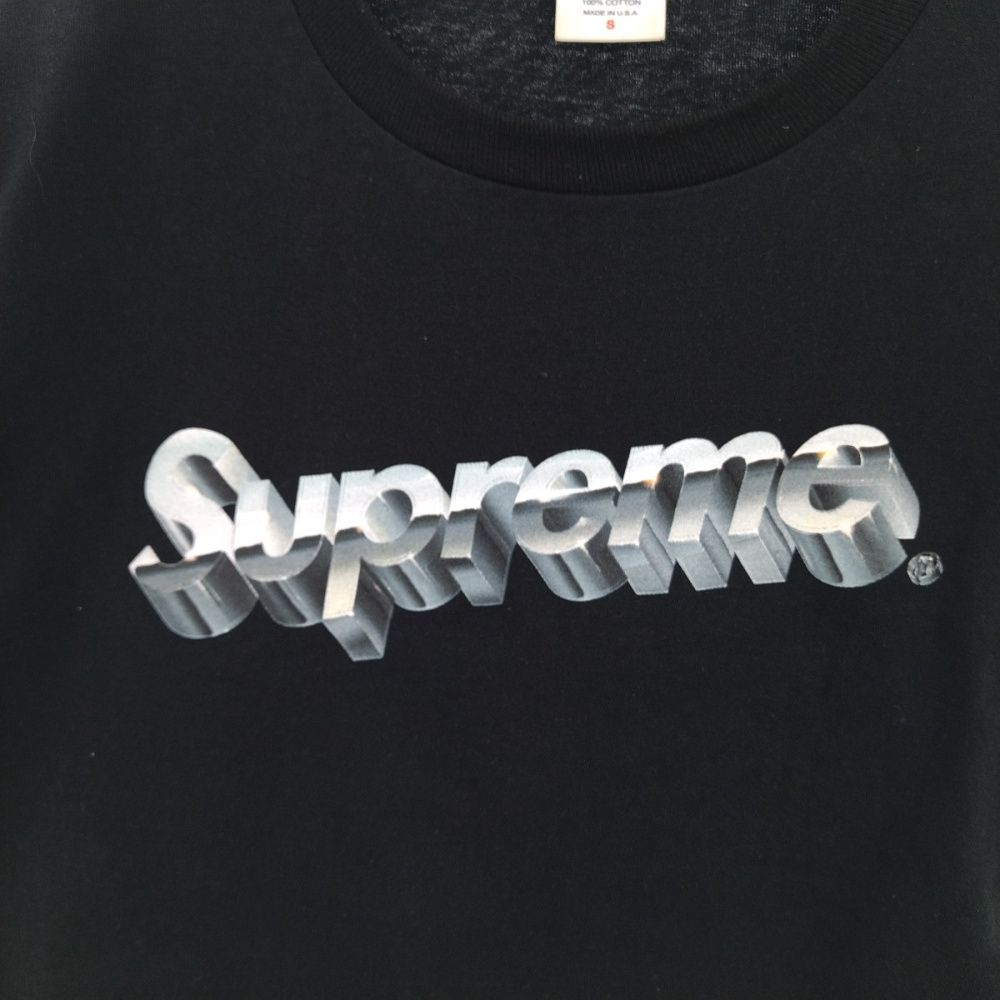 20SS Supreme Chrome Logo Tee クローム ロゴ Tシャツ 半袖 Supreme Chrome Logo Tee (SS20) - $38