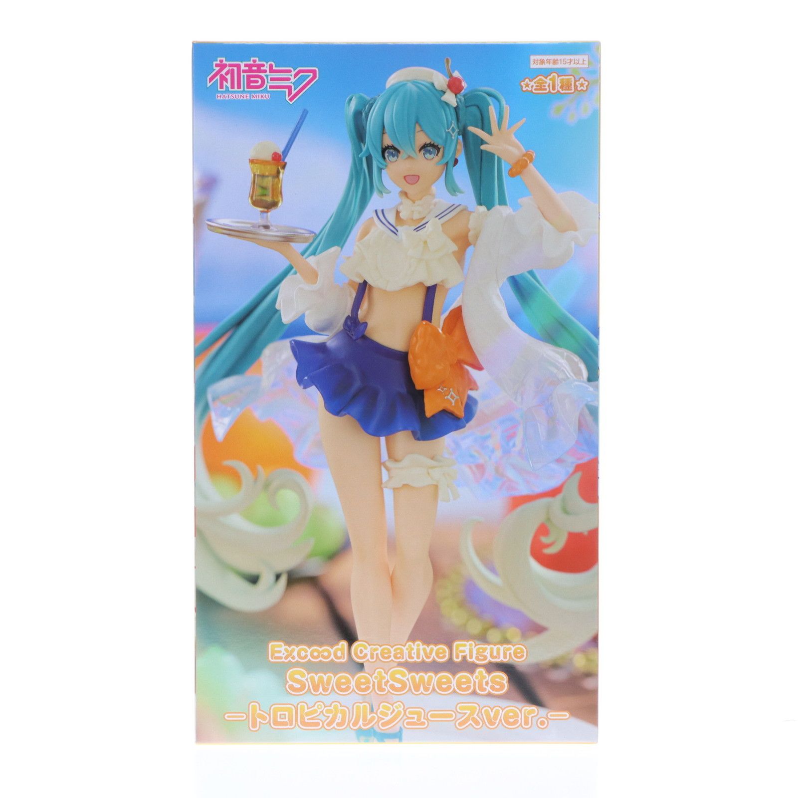 初音ミク　トロピカルジュースver. Exc∞d Creative Figure Amazon.co.jp: 初音*ミク Exc∞d Creative Figure SweetSweets