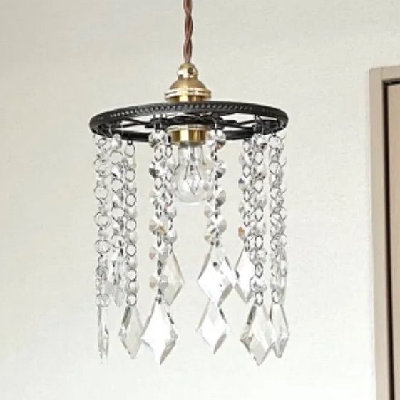 クリスタルシャンデリア クリア 既製品 クリスタルガラス 姫インテリア 