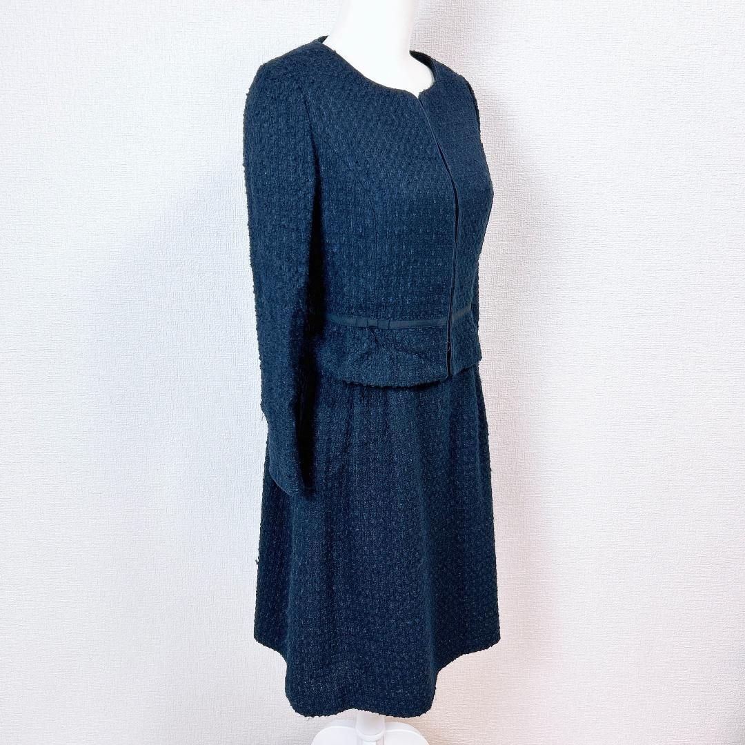 トッカ ワンピースセットアップ スーツ ジャケット ツイード 大きいサイズ 6