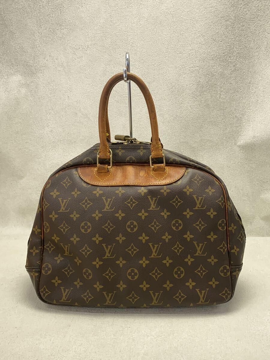 LOUIS VUITTON 1)トゥルーヴィル_モノグラム・キャンバス_BRW PVC ブラウン - メルカリ