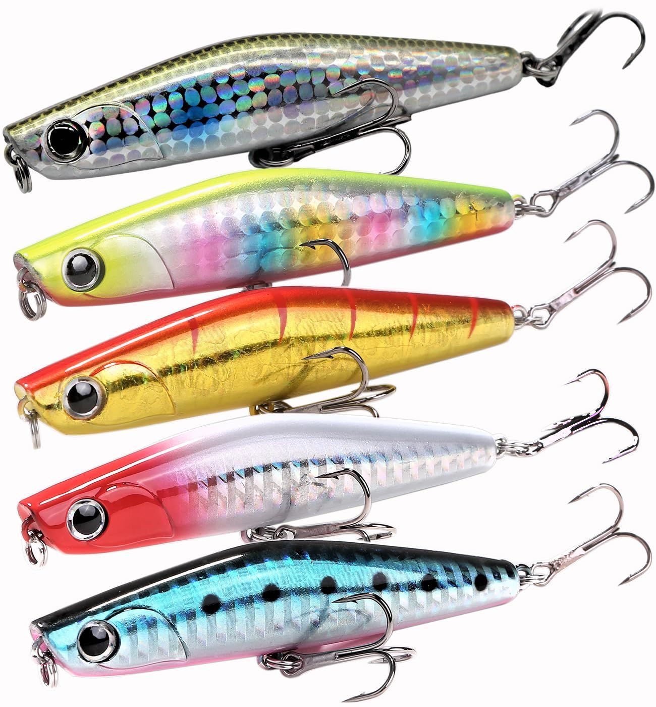 80mm シンキングペンシル 17.5g ルアーセット シンペン スモールルアー