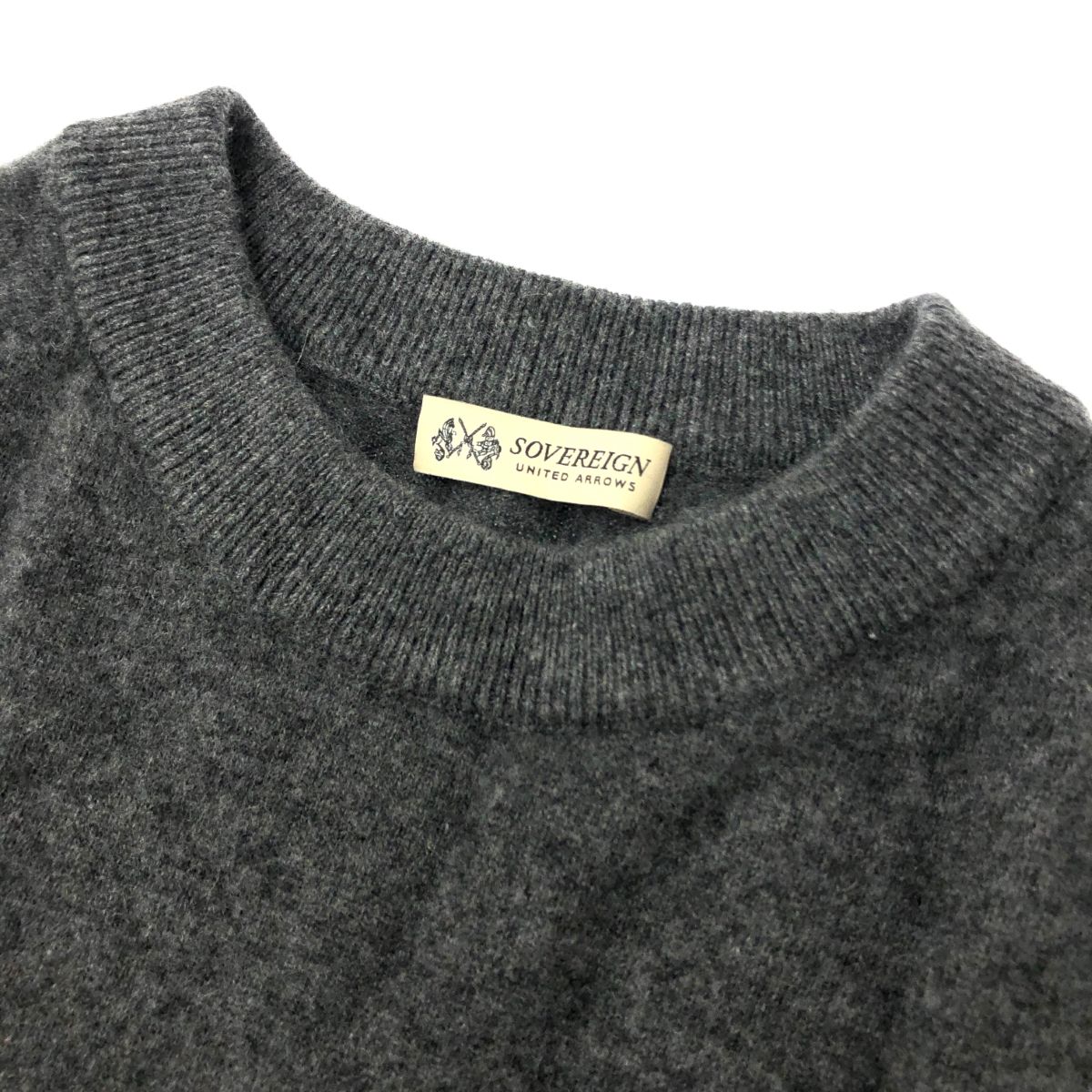 SOVEREIGN (UNITED ARROWS) ソブリン クルーネックセーター ニット 