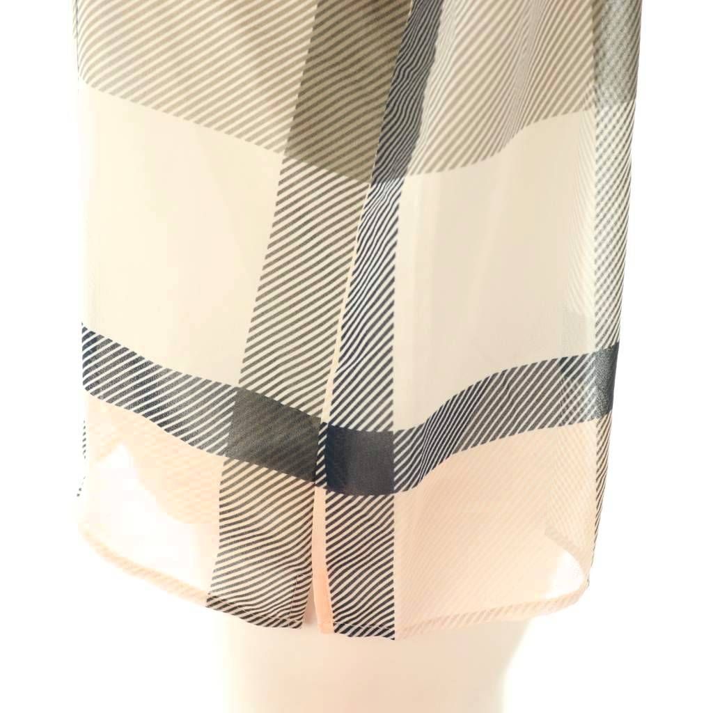 BLUE LABEL CRESTBRIDGE 半袖チェックブラウス クレストブリッジチェックブラウス（ブラウス）｜BLUE LABEL