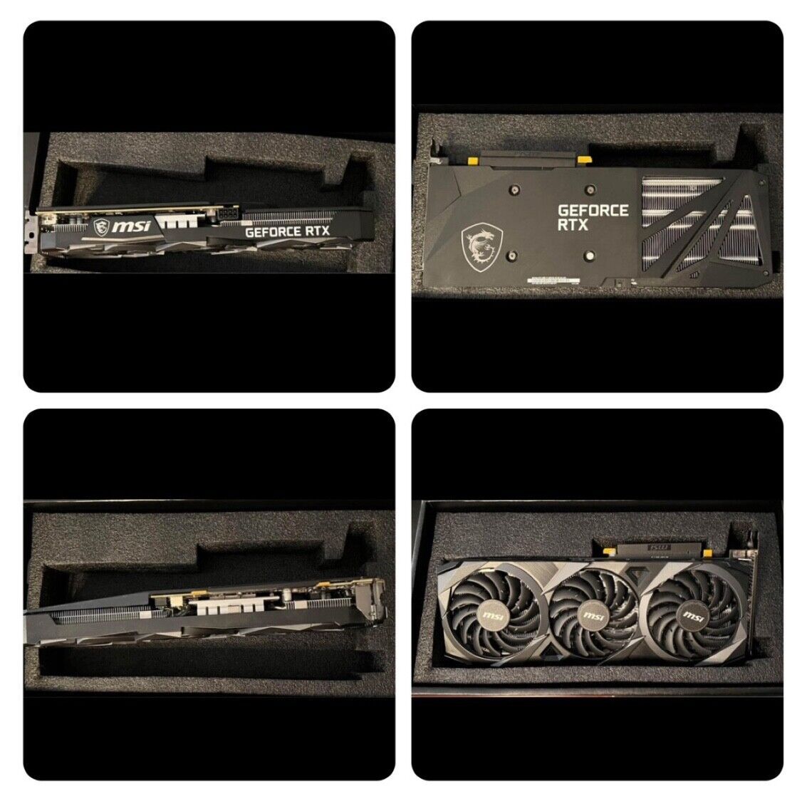 MS ゲーミング Gece RTX 3060 Ti 8 GB GDRR6X グラフィックス カード