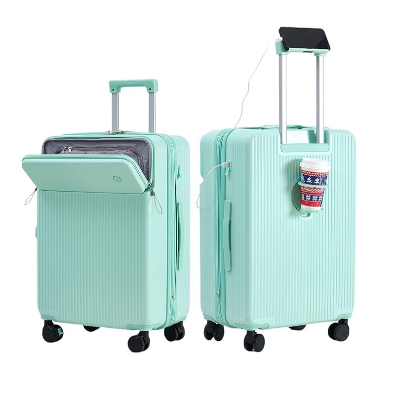 スーツケース フロントオープン 機内持ち込み キャリーバッグ Sサイズ