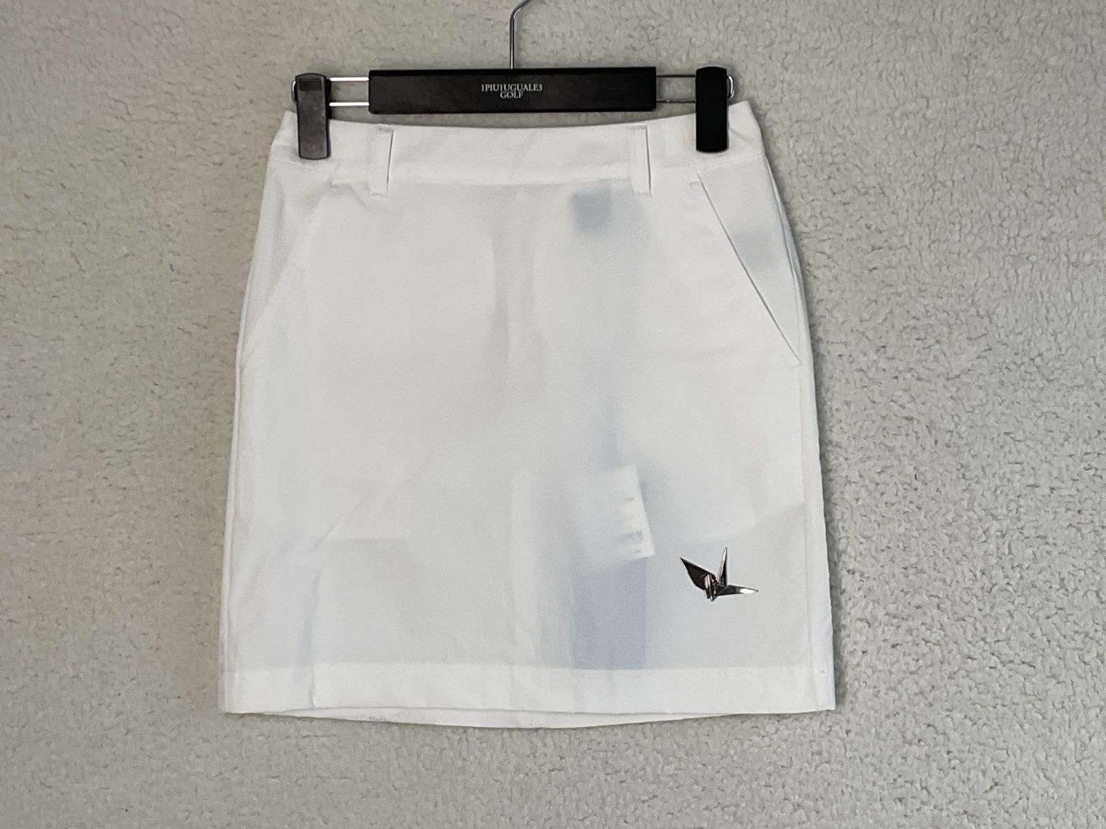 【未使用品】1PIU1UGUALE3 GOLF サイドロゴ刺繍スカートサイズ1 定価44000円