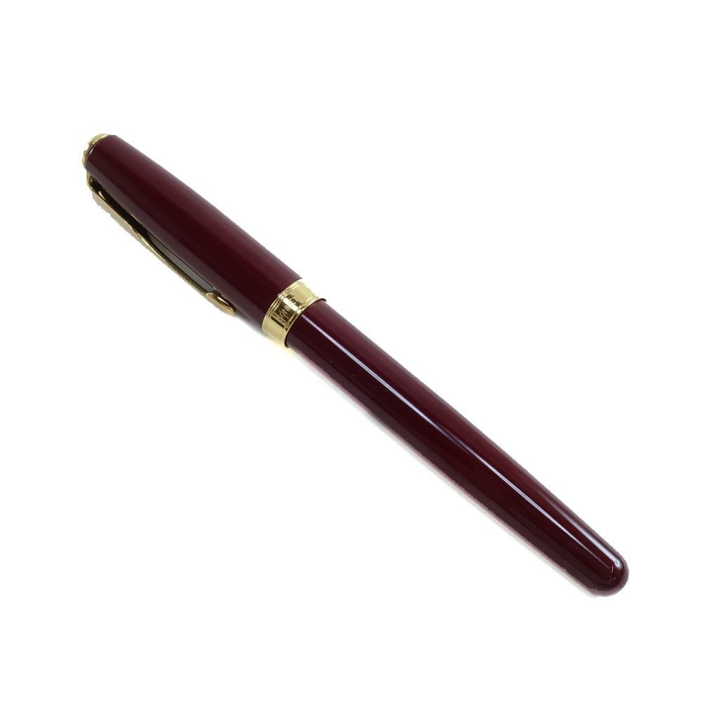 PARKER パーカー ソネット SONNET ペン先18K 750 M 中字 筆記用具 ステーショナリー K18ゴールド×樹脂系 ワインレッド×ゴールド _ 万年筆