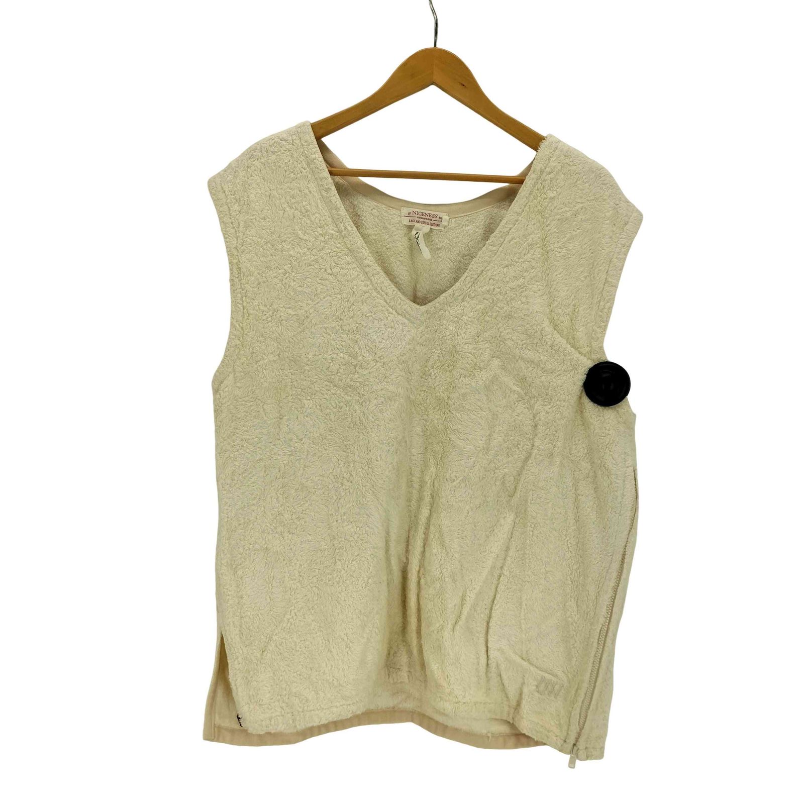 NICENESS ナイスネス WALTER / ワイルドシルクボアベスト 【公式