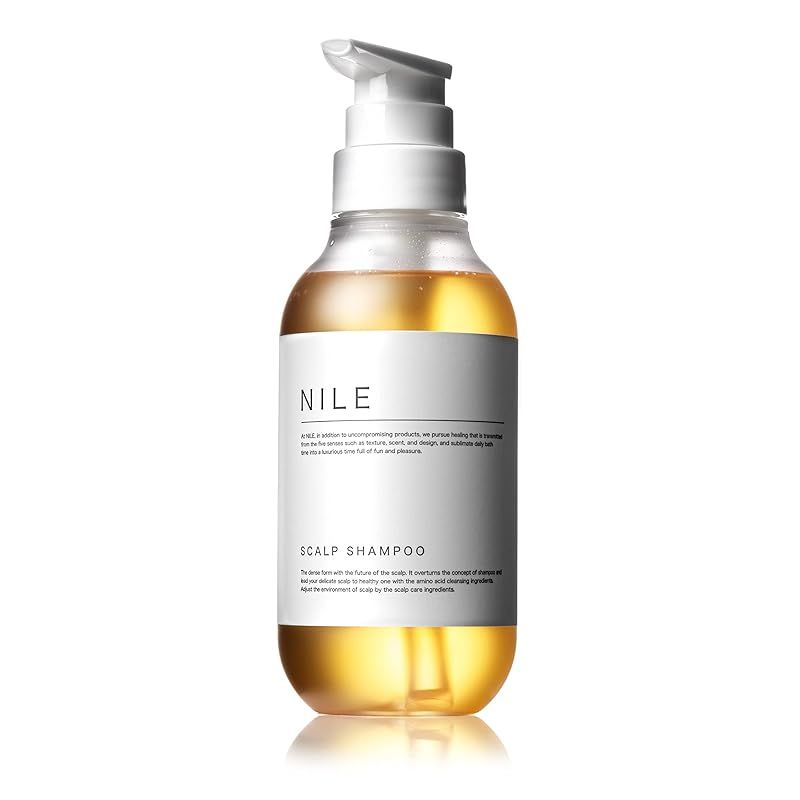 NILE 濃密泡スカルプシャンプー メンズ アミノ酸シャンプー ノンシリコン (ユズの香り)