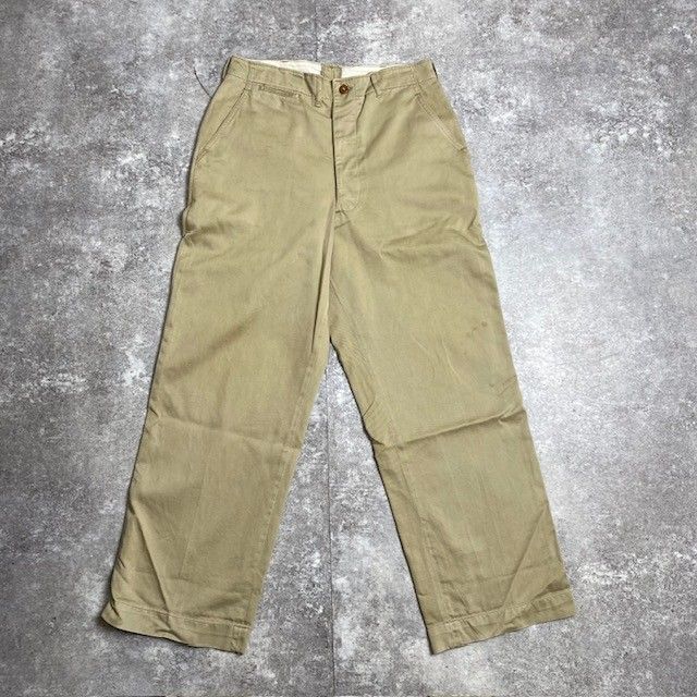 50’s 34 【実物】us army アーミーチノ 50's 34 【実物】us army アーミーチノ 50's【u.s.army】米軍実物