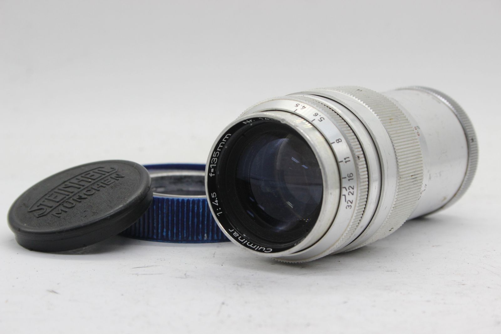 訳あり品】 Steinheil Munchen Culminar 135mm F4.5 前後キャップ付き