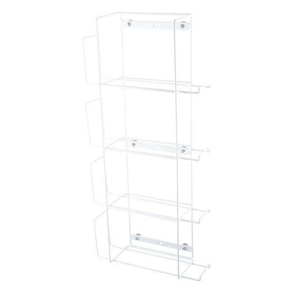 2営業日で発送 アズワン マルチホルダー マグネットタイプ 4段 HH-MM4 1個