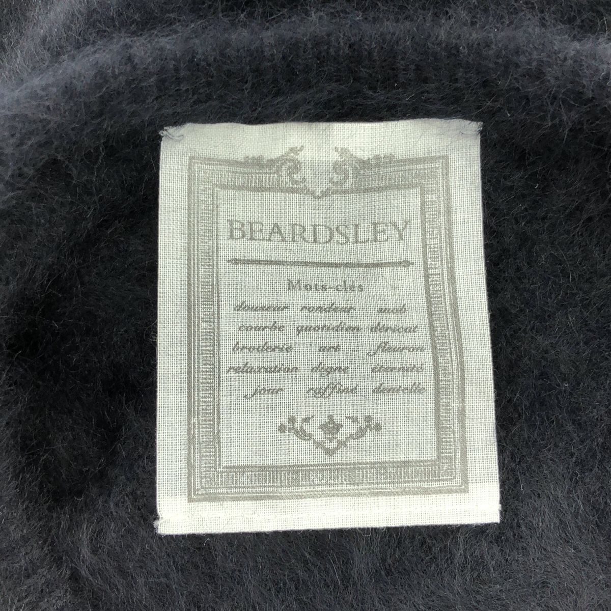 美品】 BEARDSLEY / ビアズリー | ファーニット ポンチョ
