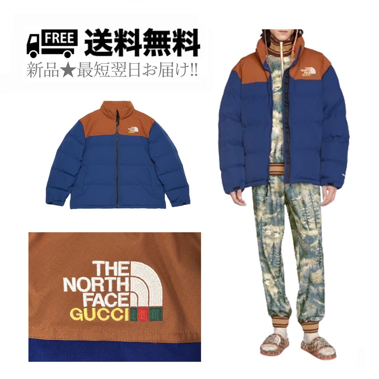 GUCCI × THE NORTH FACE グッチ ノースフェイス ダウン