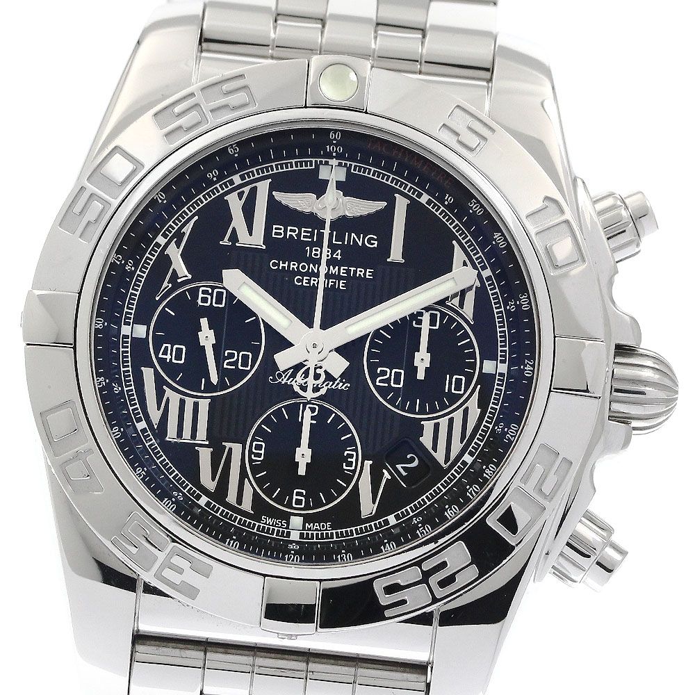 ブライトリング BREITLING AB0110 クロノマット 44 クロノグラフ 自動巻き メンズ 保証書付き_881014