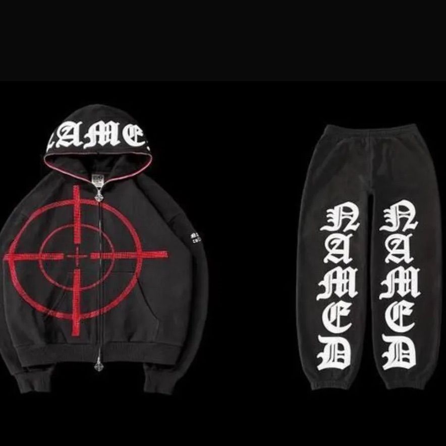 Named collective MISSION ZIP HOODIE BLACK パーカー フーディ hoodie 上下セット y2k ストリート  ロンドン スウェットパンツ - メルカリ