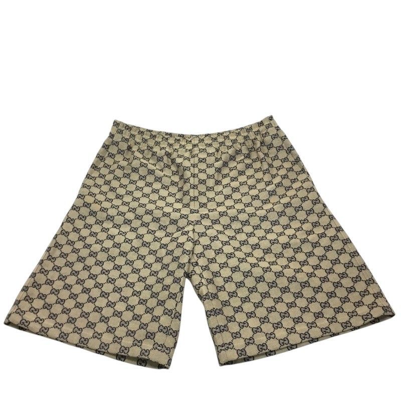 GUCCI グッチ 特上品 GGリネンブレンド キャンバス パンツ 742781 ベージュ ブルー サイズ46 ズボン メンズ 品| -A 質屋 かんてい局那覇店 ｎ3104153927300001