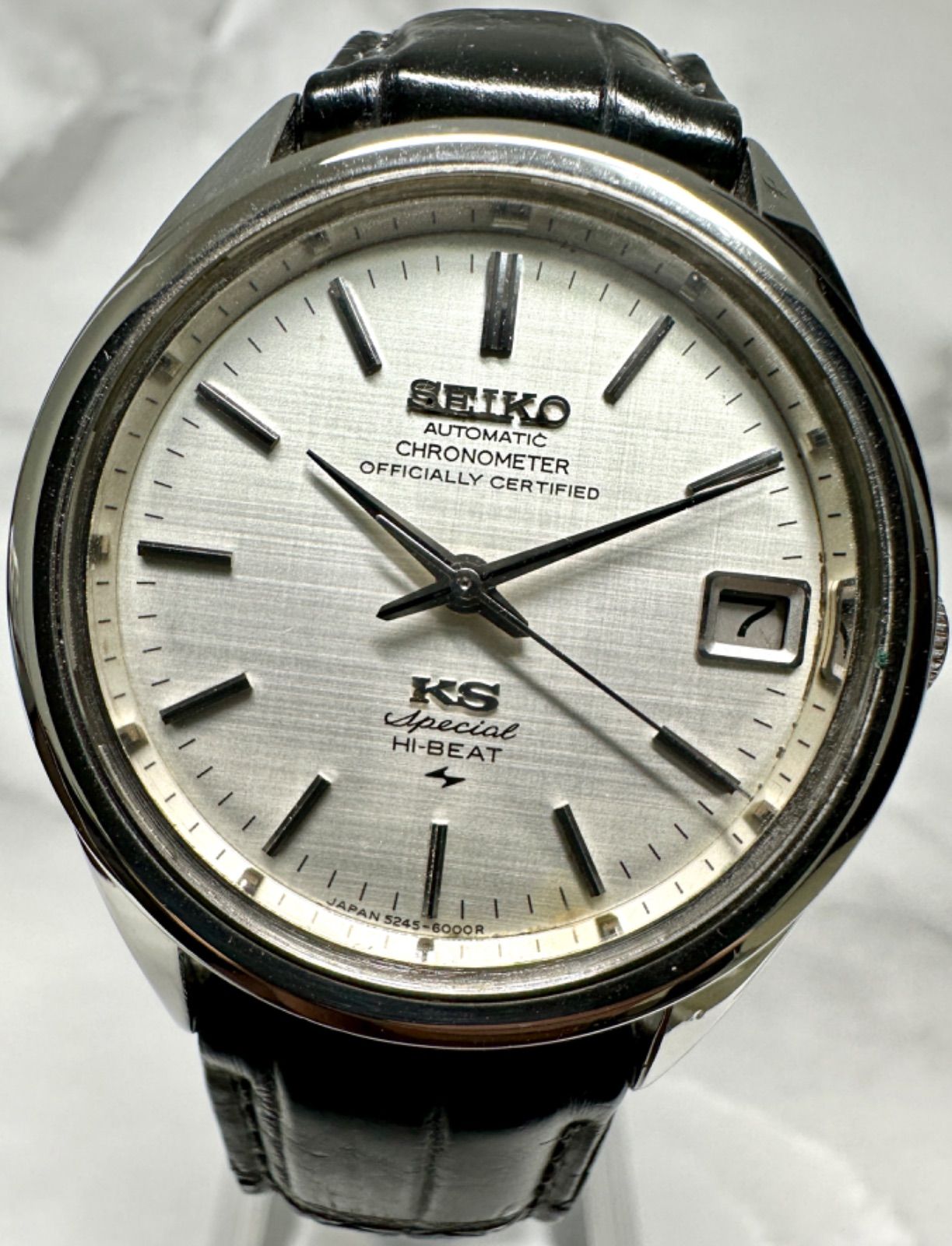 希少 SEIKO セイコー キングセイコー スペシャル ハイビート クロノ 