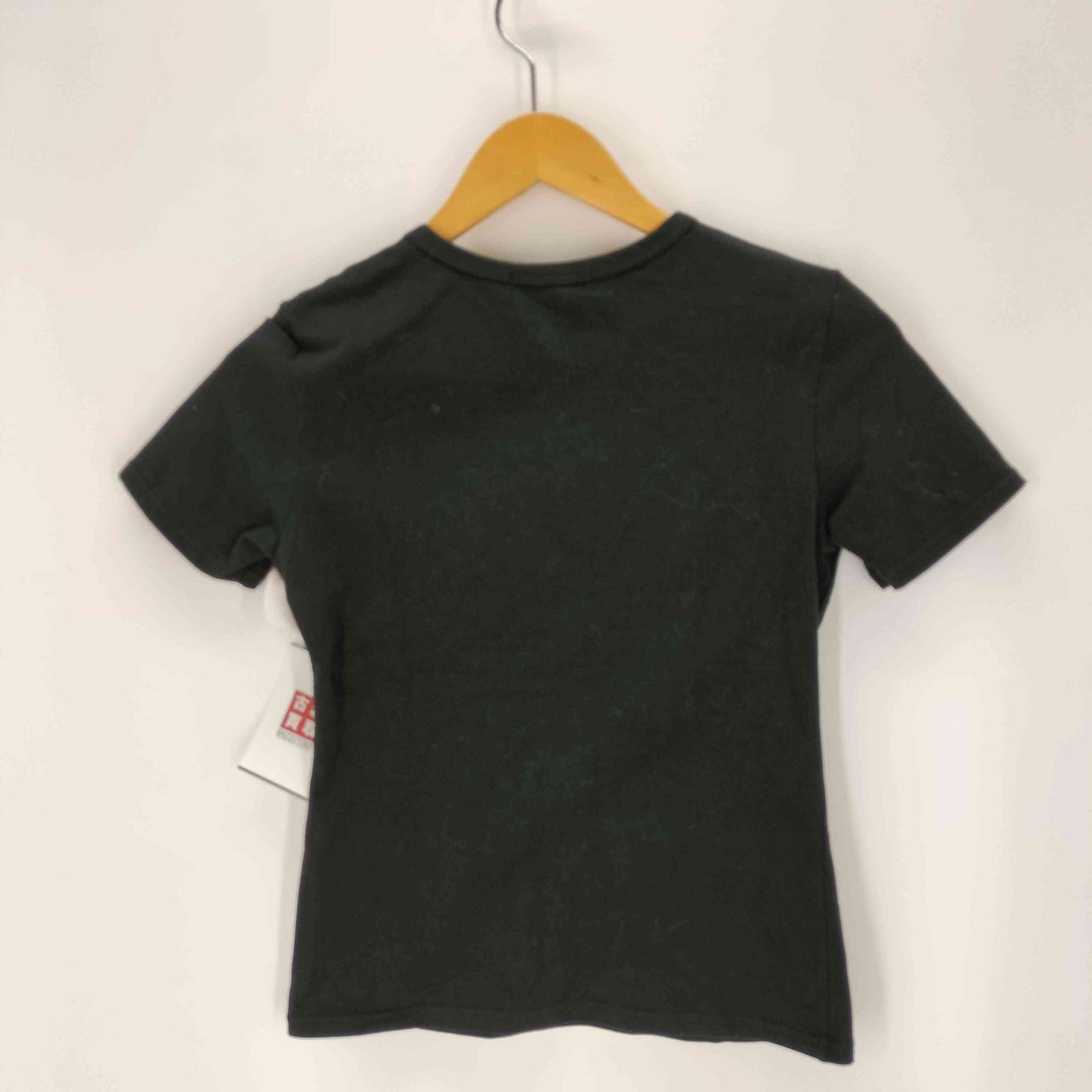 BALMAIN(バルマン) ラメプリントクルーネックTシャツ レディース JPN：38  中古 古着 1222 バルマン BALMAIN ラメプリントクルーネックTシャツ レディース