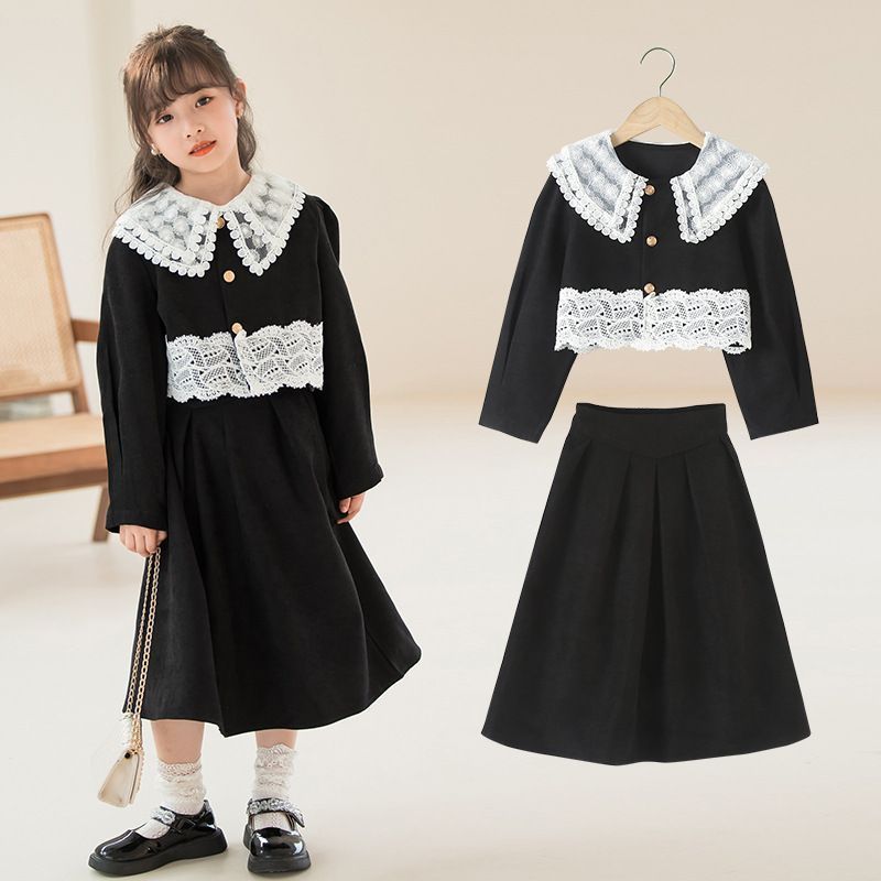 子供服 セットアップ ドレス キッズ 女の子春 秋 長袖