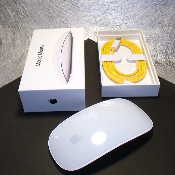 Magic Mouse -yellow . iMac付属de限定色イエローSP - メルカリ