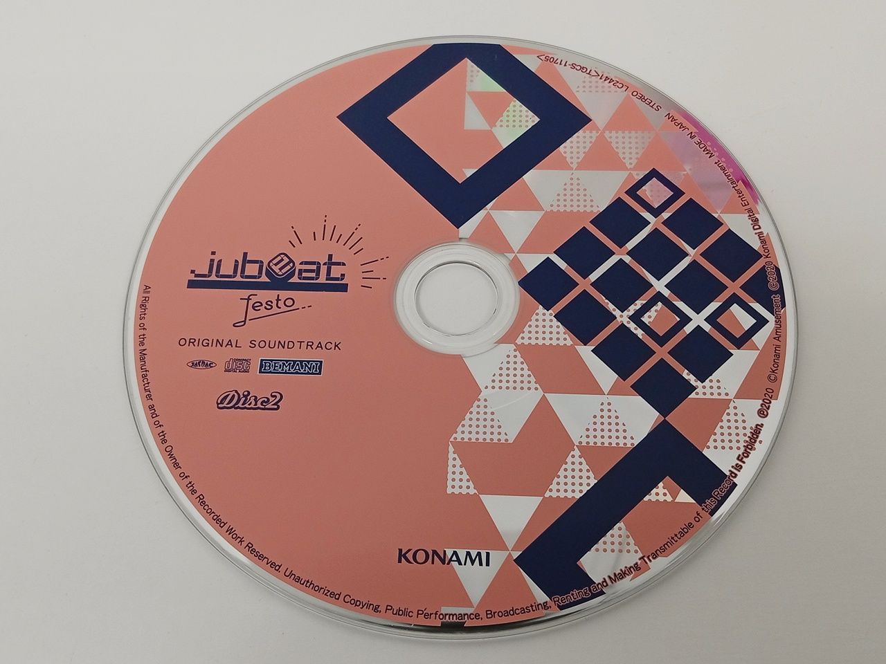 KONAMI コナミ BEMANI jubeat festo ORIGINAL SOUNDTRACK ゲーム