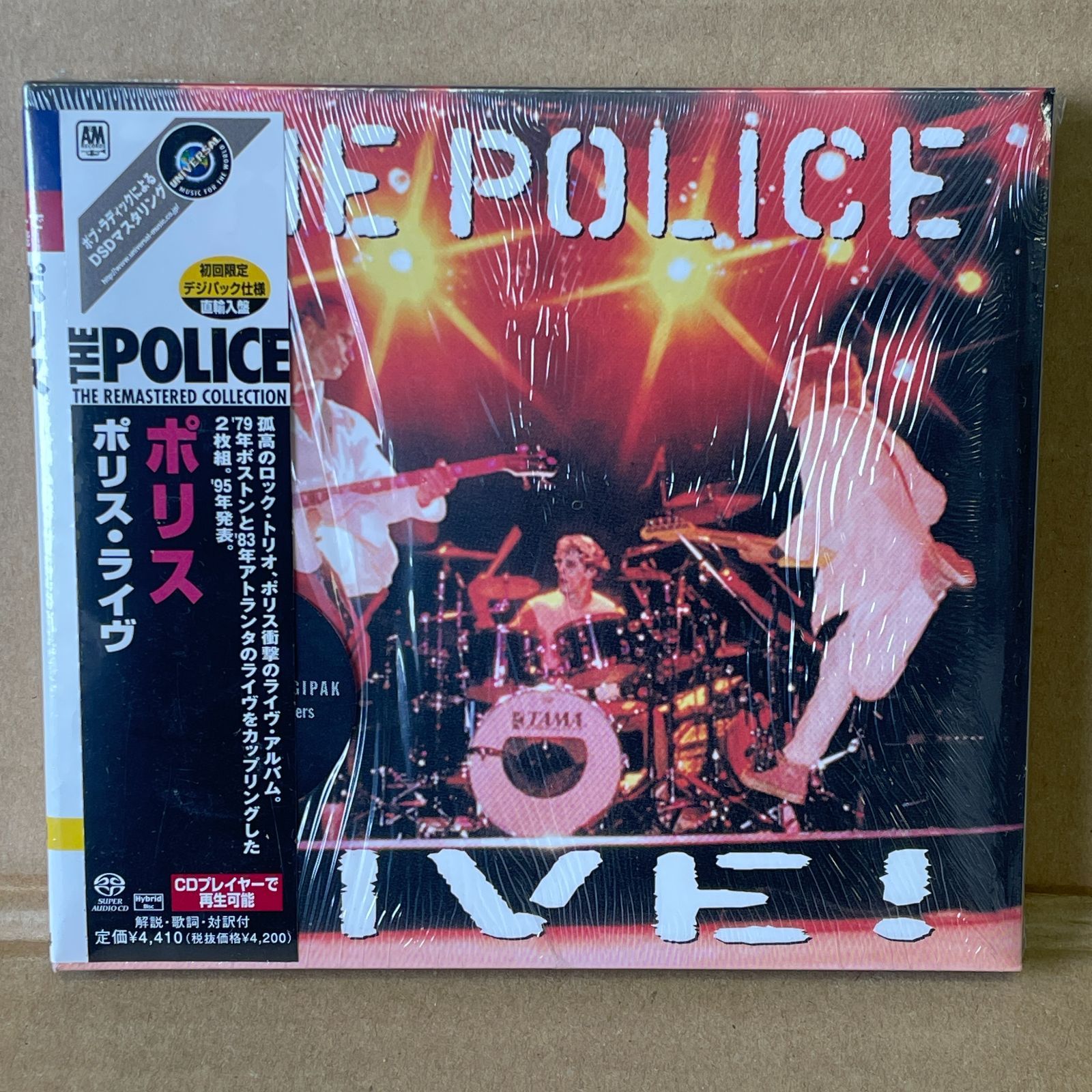 ポリス/ライヴ　SACDハイブリッド THE POLICE Live！ポリス・ライヴ SACDハイブリッド盤