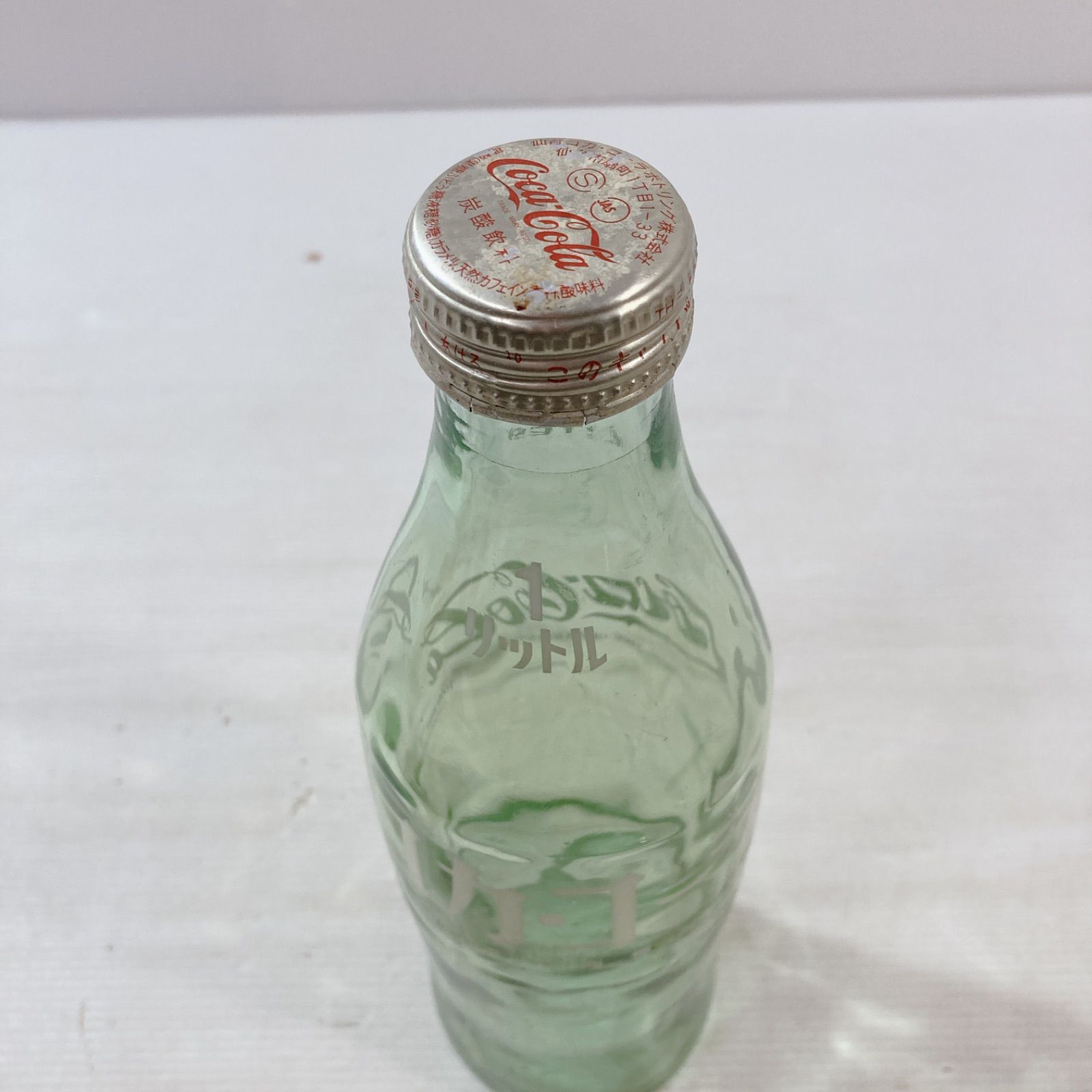 コカ・コーラ レトロ 瓶 1リットル 1000ml インテリア アンティーク