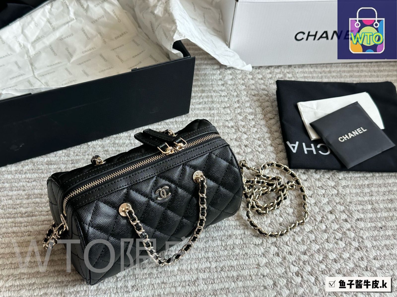 【可愛くてでおしゃれ★】CHANEL ミニ ボーリングバッグ エレガントスタイルに！】CHANEL ボーリングバッグ ミニ