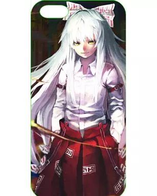 [Used] Doujin Mobile, PC, Game Accessory Related [Touhou Project] iPhone 5/5S Case Fujiwara Meiko (Benitama) /Ah Saikai (Oh So Kai)