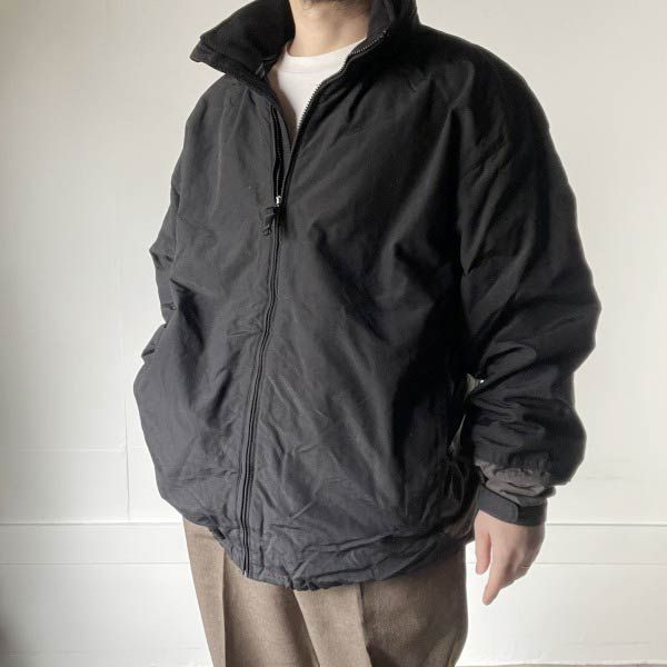 00s OLD GAP オールド ギャップ ツートン ナイロンジャケット XL 黒